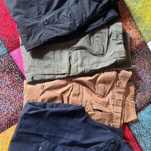 4) 5.11 Tactical Men's pants, TDU Set of 4